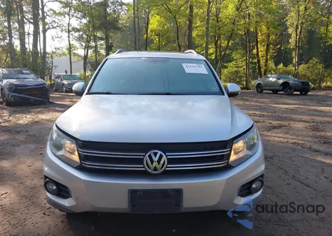 2012 Volkswagen Tiguan S/Se/Sel из США, поврежденный, VIN WVGAV7AX2CW557824